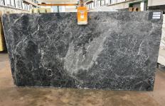 Supply polished slabs 0.8 cm in natural marble AMAZON GREY AL0077. Detail image pictures 