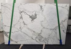 Supply honed slabs 0.8 cm in natural marble ARABESCATO CERVAIOLE 1210. Detail image pictures 