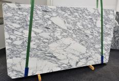 Supply honed slabs 0.8 cm in natural marble ARABESCATO CORCHIA 1420. Detail image pictures 