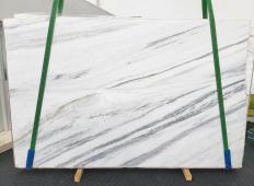 Supply honed slabs 0.8 cm in natural Dolomite BIANCO LASA VENATO 1654. Detail image pictures 