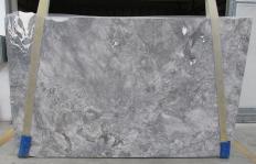 Supply honed slabs 0.8 cm in natural marble BLUE DE PARIS DM051. Detail image pictures 