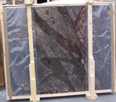 Supply polished slabs 0.8 cm in natural brech BRECCIA ANTICA E-14709. Detail image pictures 
