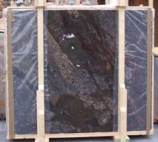 Supply polished slabs 0.8 cm in natural brech BRECCIA ANTICA E-14709. Detail image pictures 