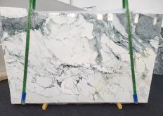 Supply polished slabs 0.8 cm in natural marble BRECCIA CAPRAIA TORQUOISE 1448. Detail image pictures 