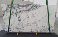 Supply polished slabs 0.8 cm in natural marble BRECCIA CAPRAIA 1251. Detail image pictures 