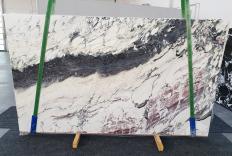Supply polished slabs 0.8 cm in natural marble BRECCIA CAPRAIA 1283. Detail image pictures 