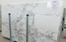Supply polished slabs 0.8 cm in natural marble CALACATTA EXTRA 1373. Detail image pictures 