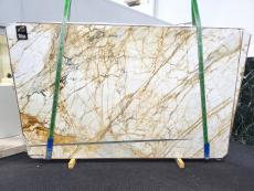 Supply polished slabs 2 cm in natural marble CALACATTA GOLD SPIDER 1932. Detail image pictures 