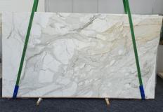 Supply polished slabs 0.8 cm in natural marble CALACATTA MACCHIA ANTICA 1389. Detail image pictures 