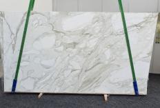 Supply polished slabs 0.8 cm in natural marble CALACATTA MACCHIA ANTICA 1389. Detail image pictures 