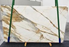 Supply polished slabs 0.8 cm in natural marble CALACATTA MACCHIAVECCHIA 1272. Detail image pictures 