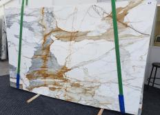 Supply polished slabs 0.8 cm in natural marble CALACATTA MACCHIAVECCHIA 1428. Detail image pictures 