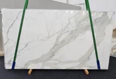 Supply polished slabs 0.8 cm in natural marble CALACATTA ORO EXTRA 1366. Detail image pictures 