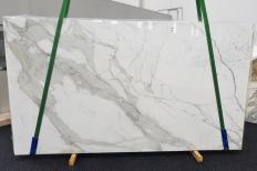 Supply polished slabs 0.8 cm in natural marble CALACATTA ORO EXTRA 1366. Detail image pictures 