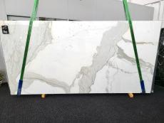Supply polished slabs 2 cm in natural marble CALACATTA ORO EXTRA 1877. Detail image pictures 