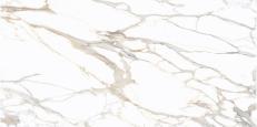Supply polished slabs 0.8 cm in heat resistant porcelain stoneware CALACATTA SUPREME CSP. Detail image pictures 