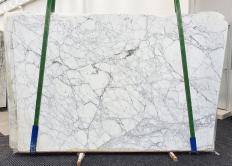 Supply polished slabs 1.2 cm in natural marble CALACATTA VAGLI VENA FINA 1201. Detail image pictures 
