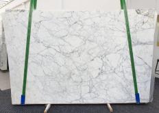 Supply polished slabs 1.2 cm in natural marble CALACATTA VAGLI VENA FINA 1201. Detail image pictures 