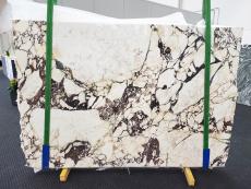 Supply polished slabs 2 cm in natural marble CALACATTA VIOLA 1467. Detail image pictures 