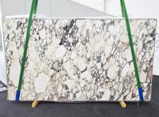 Supply polished slabs 1.2 cm in natural marble CALACATTA VIOLA 1611. Detail image pictures 