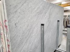 Supply polished slabs 0.8 cm in natural marble CARRARA 1924M. Detail image pictures 