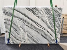 Supply polished slabs 1.2 cm in natural marble CIPOLLINO NERO 1379. Detail image pictures 