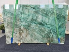 Supply polished slabs 0.8 cm in natural quartzite DA VINCI 1442. Detail image pictures 