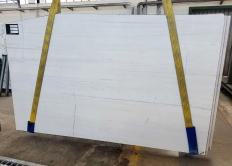 Supply polished slabs 0.8 cm in natural Dolomite DOLOMITE ORION WHITE T0216. Detail image pictures 