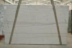 Supply polished slabs 1.2 cm in natural quartzite EXOTIC WHITE 2478. Detail image pictures 
