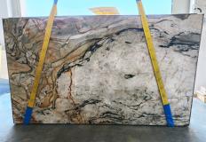 Supply polished slabs 0.8 cm in natural quartzite FUSION MISTIC U0113. Detail image pictures 