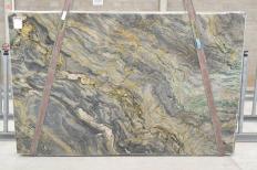 Supply polished slabs 1.2 cm in natural marble FUSION 2525. Detail image pictures 