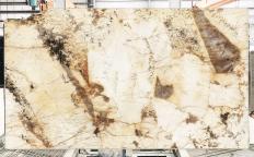 Supply polished slabs 2 cm in natural granite GIALLO ALBA 3066A. Detail image pictures 