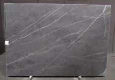 Supply honed slabs 0.8 cm in natural marble GRAFFITE 1685M. Detail image pictures 