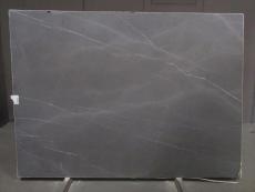 Supply honed slabs 0.8 cm in natural marble GRAFFITE 1686M. Detail image pictures 