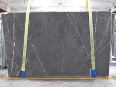 Supply polished slabs 0.8 cm in natural marble GRAFFITE 1892M. Detail image pictures 