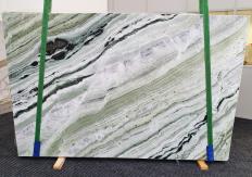 Supply polished slabs 0.8 cm in natural marble GREEN BEAUTY 1452. Detail image pictures 