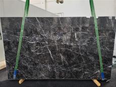 Supply polished slabs 2 cm in natural marble GRIGIO CARNICO 1617. Detail image pictures 