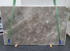 Supply polished slabs 0.8 cm in natural marble GRIGIO COLLEMANDINA XX1715. Detail image pictures 