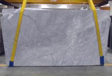 Supply honed slabs 0.8 cm in natural marble GRIGIO PERLA 1106M. Detail image pictures 