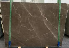 Supply polished slabs 0.8 cm in natural marble GRIS PULPIS 1512. Detail image pictures 