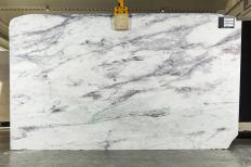 Supply polished slabs 0.8 cm in natural marble LILAC SL0227. Detail image pictures 