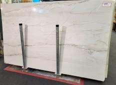 Supply polished slabs 1.2 cm in natural quartzite MONT BLANC GX26198. Detail image pictures 