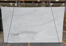 Supply diamondcut slabs 0.8 cm in natural quartzite MONT BLANK 1653G. Detail image pictures 