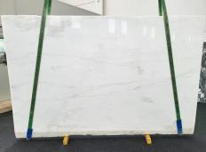 Supply polished slabs 1.2 cm in natural marble MYSTERY WHITE 1537. Detail image pictures 