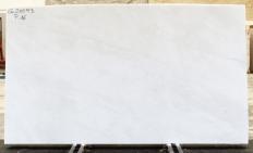Supply polished slabs 0.8 cm in natural marble MYSTERY WHITE 23593. Detail image pictures 