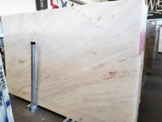 Supply polished slabs 2 cm in natural marble NAMIBIA ROSE A0363. Detail image pictures 