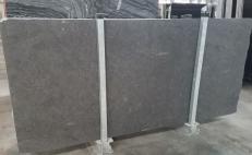 Supply honed slabs 0.8 cm in natural limestone NERO D'AVOLA 1349M. Detail image pictures 