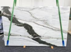 Supply polished slabs 3 cm in natural marble NEW PANDA 1742. Detail image pictures 