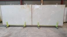 Supply polished slabs 0.8 cm in natural onyx ONICE BIANCO IR Artic. Detail image pictures 
