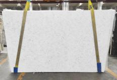 Supply polished slabs 3 cm in natural marble OPAL WHITE 1910M. Detail image pictures 